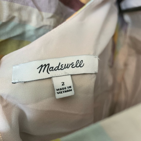 NWOT Madewell Striped Scoop-Back Dress 2 - Picture 6 of 9